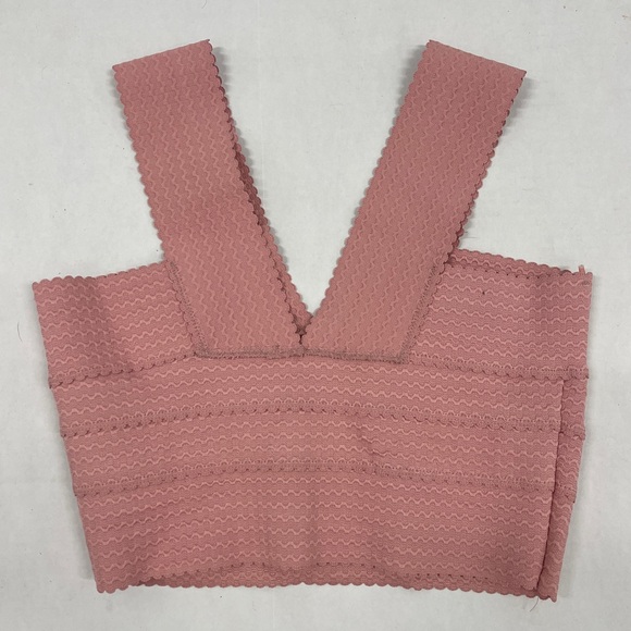 ANGL Pink Bandage Crop Top - Small - Picture 1 of 4